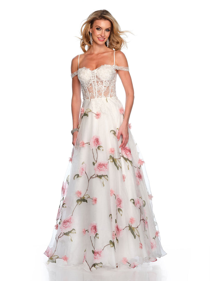 Long Evening Dress by Dave and Johnny 11656