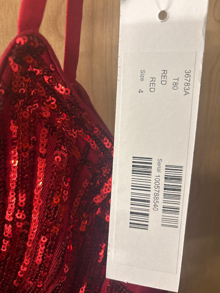 Sequin Short Sleeveless Dress by Jovani 36783