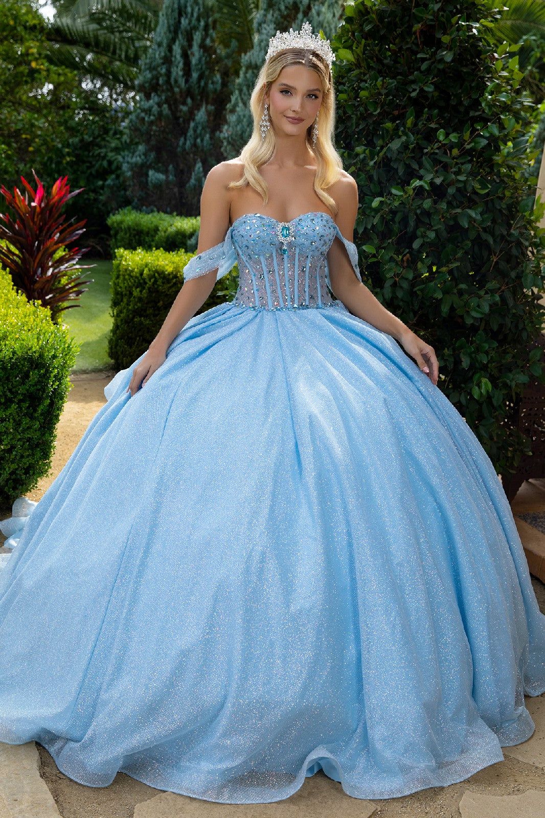 Off Shoulder Bridal Gown by GLS Gloria GL3653 main image 0