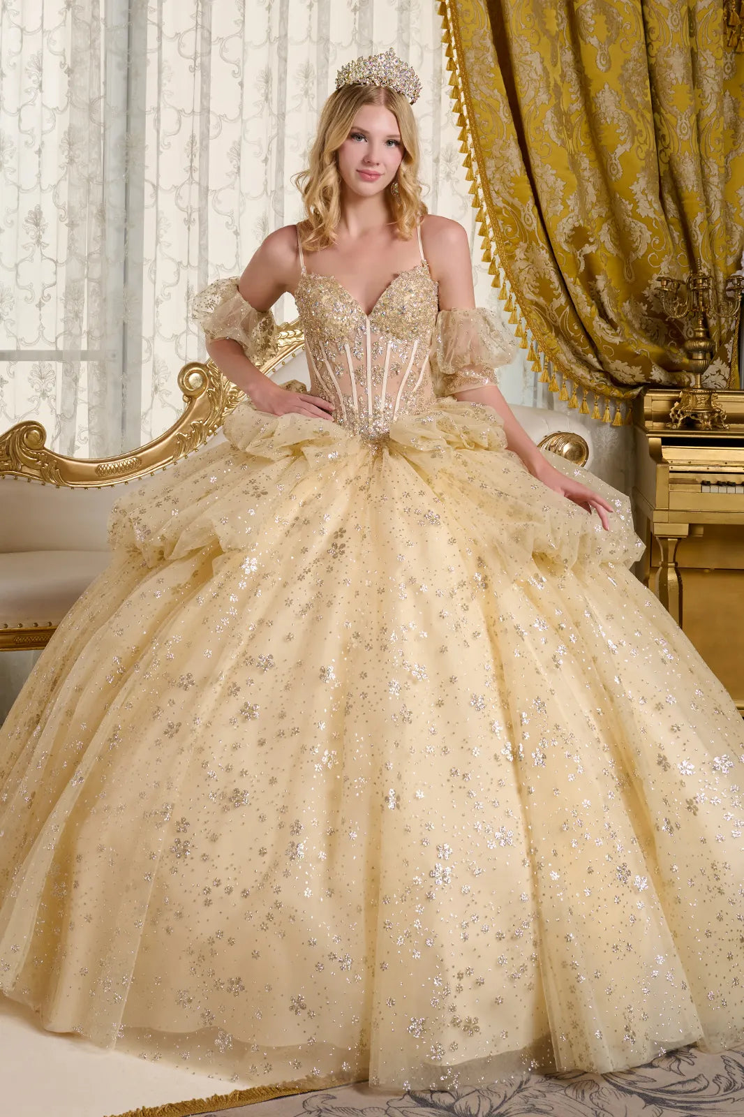 Elizabeth K GL3646 Ball Gown