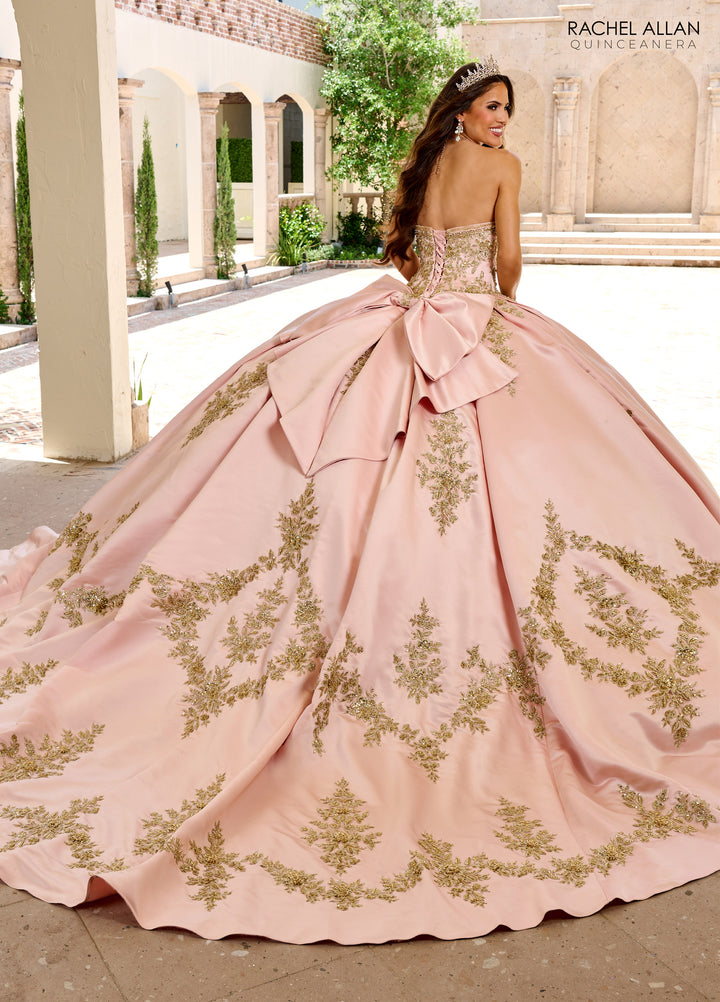 Long Sleeve Quinceanera Dress by Rachel Allan RQ2217