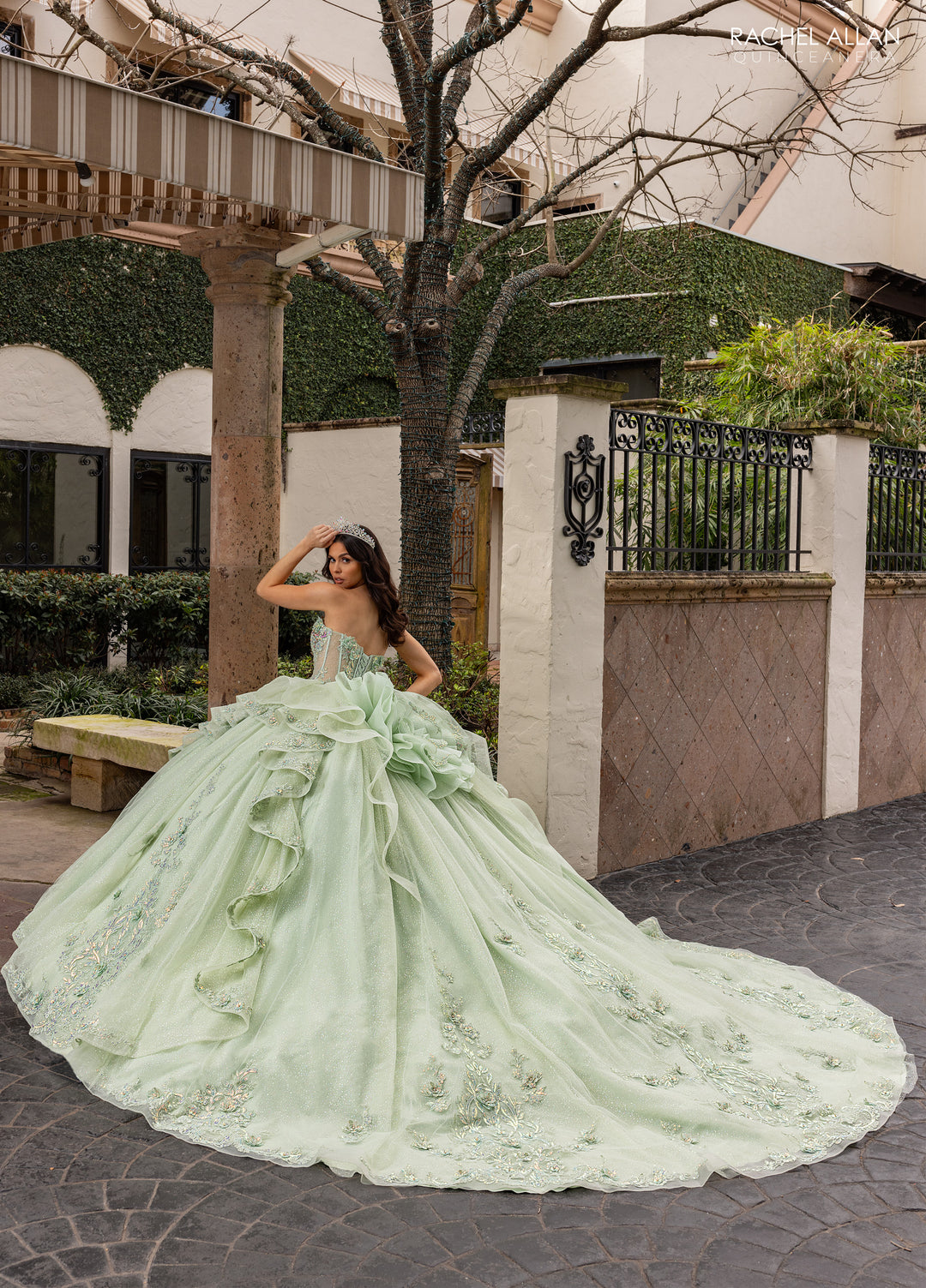 Cap Sleeve Quinceanera Dress by Rachel Allan RQ3163