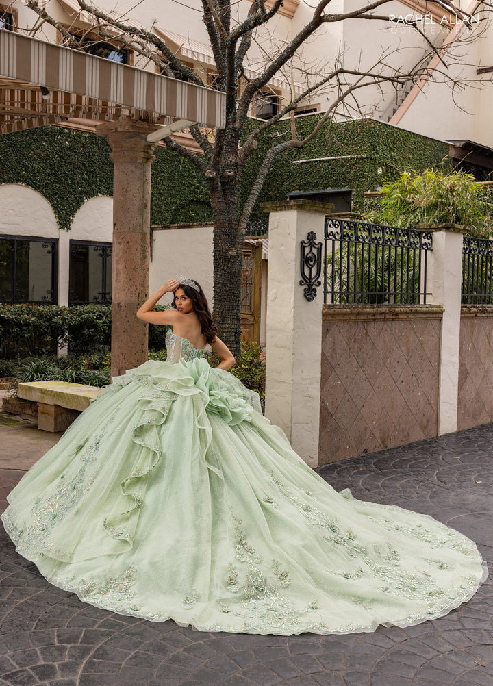 Cap Sleeve Quinceanera Dress by Rachel Allan RQ3163