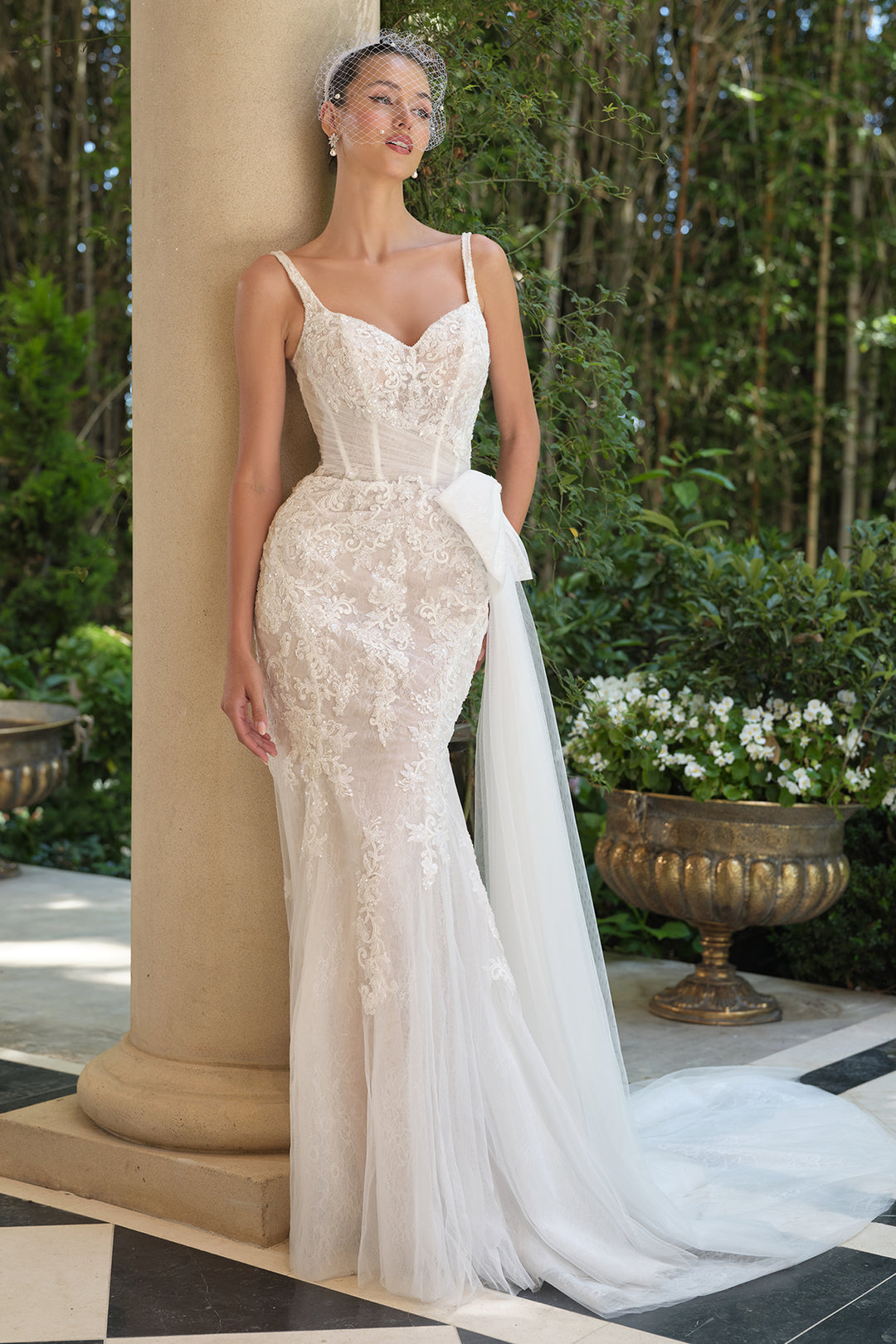 Sleeveless Bridal Mermaid Dress by Ladivine WL068
