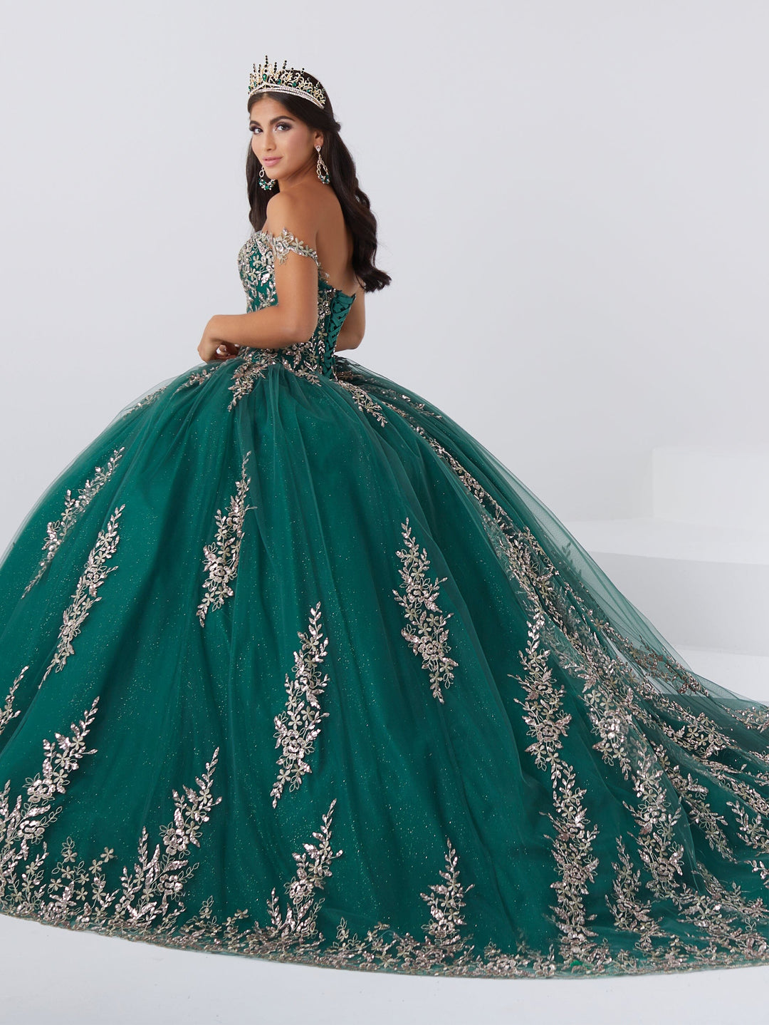 Applique Sweetheart Quinceanera Dress by Fiesta Gowns 56466