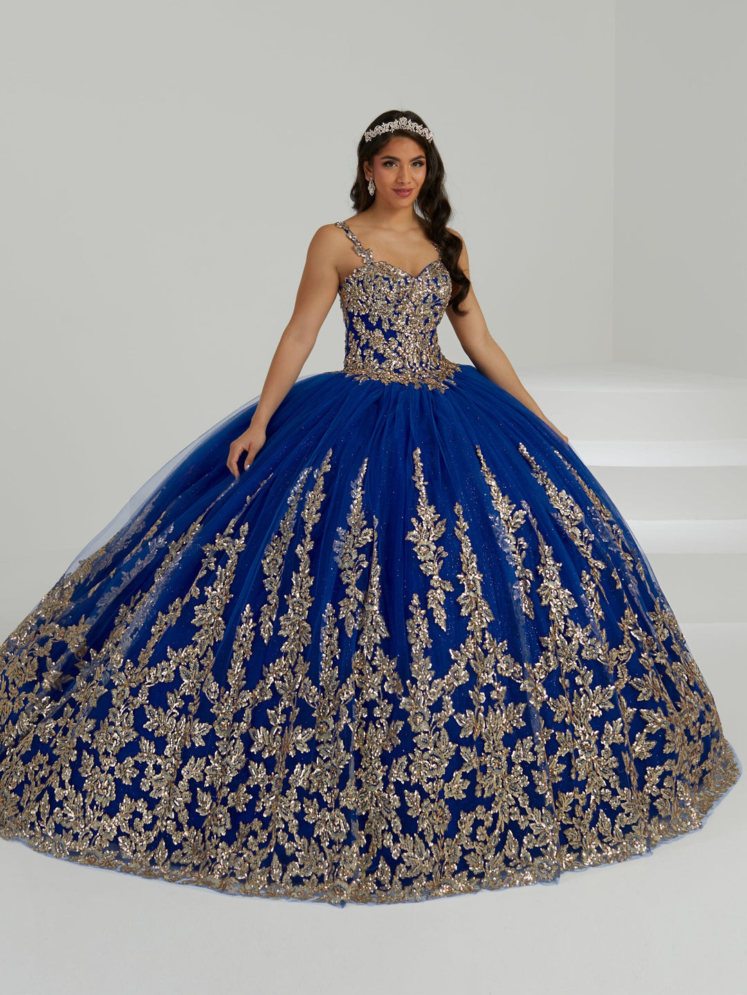 Applique Sweetheart Quinceanera Dress by Fiesta Gowns 56483