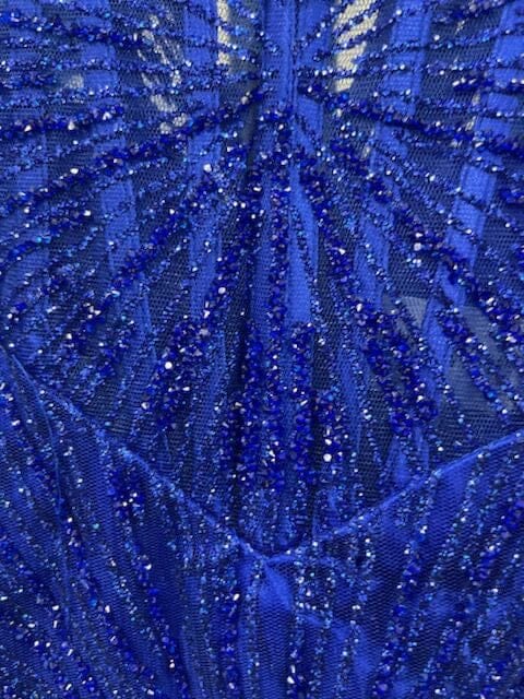 Beaded Strapless Corset Mermaid Dress by Ladivine J871 - Outlet