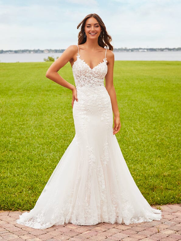 Fitted Applique Sleeveless Bridal Gown by Adrianna Papell 31206 ABC Fashion Fitted Applique Sleeveless Bridal Gown by Adrianna Papell 31206 ABC Fashion