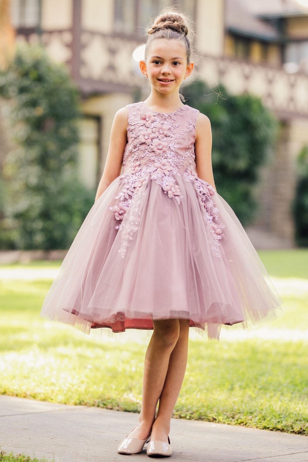 Flower Girl Cinderella Dress Short Princess Cinderella Long Frock