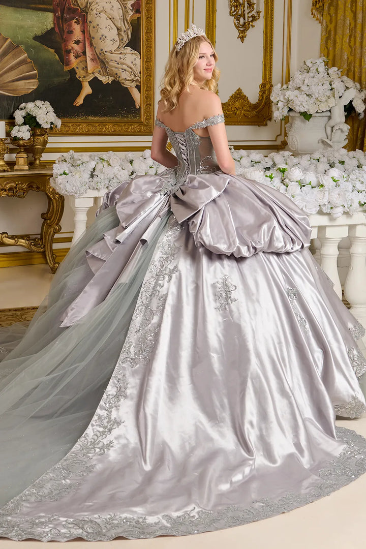 Off Shoulder Ball Gown by Elizabeth K GL3652