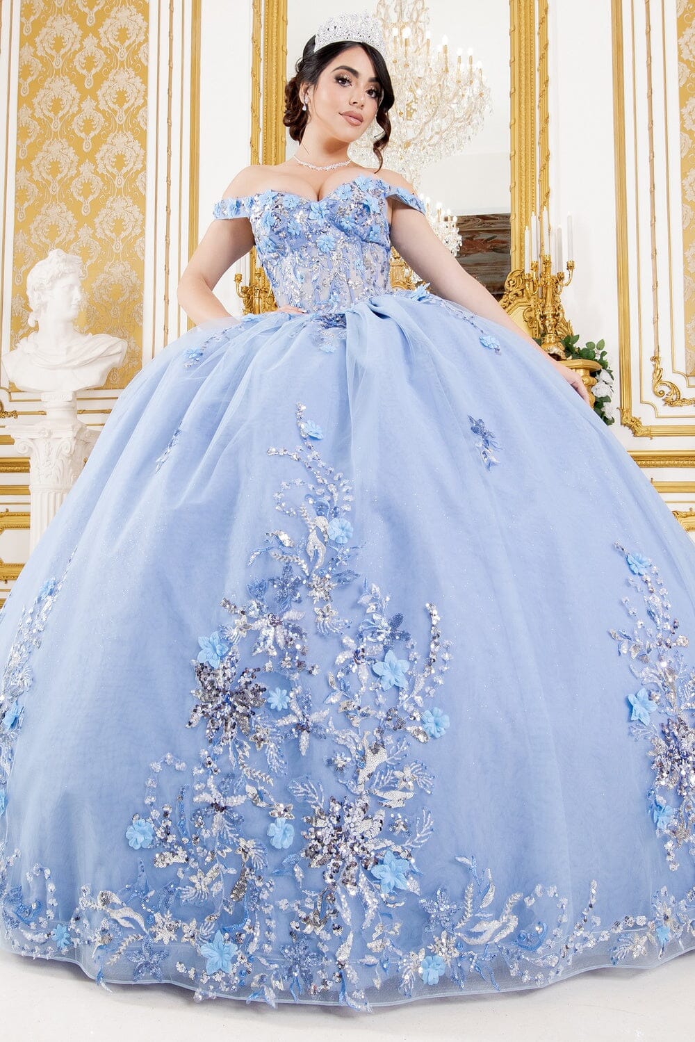 Off Shoulder Sheer Corset Ball Gown by Cinderella Couture 8125J ABC Fashion Off Shoulder Sheer Corset Ball Gown by Cinderella Couture 8125J ABC Fashion