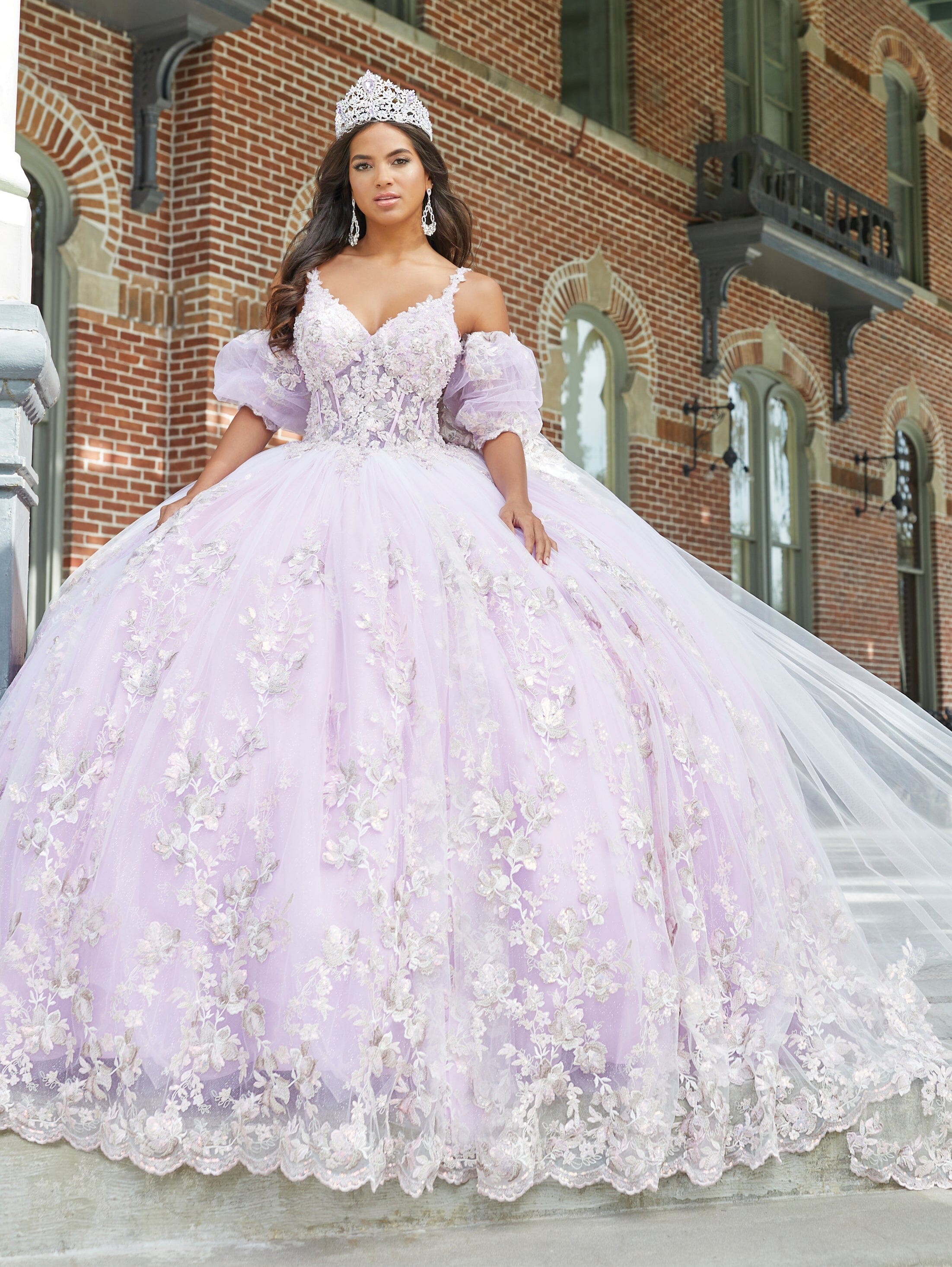 15 dresses purple and white Purple Sweet 16 Quinceanera Dress US2 / As The Pictures