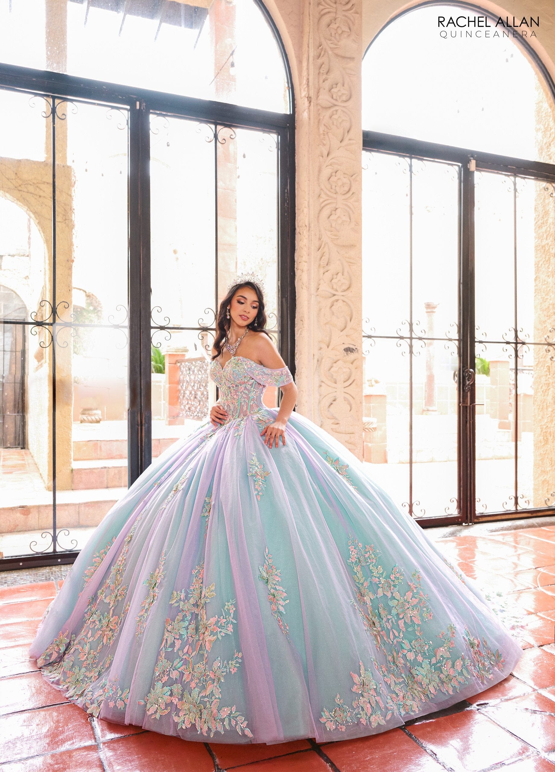 Puff Sleeve Quinceanera Dress by Rachel Allan RQ2200 – ABC Fashion