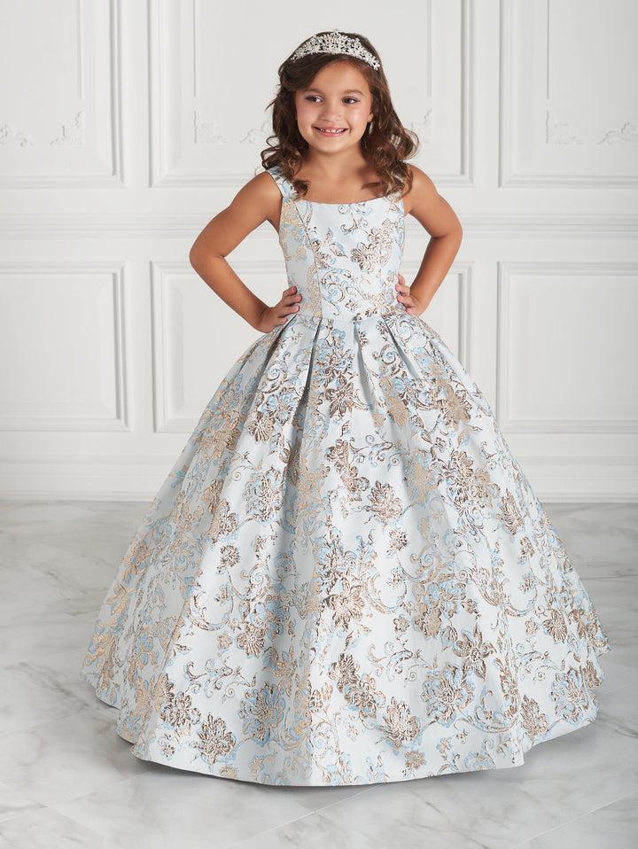 2 Piece Strapless Floral Print Quinceanera Dress by House of Wu 26947-Quinceanera Dresses-ABC Fashion