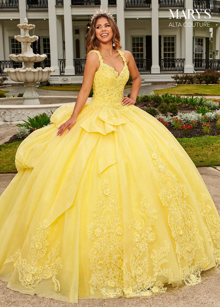 3D Floral Quinceanera Dress by Alta Couture MQ3092