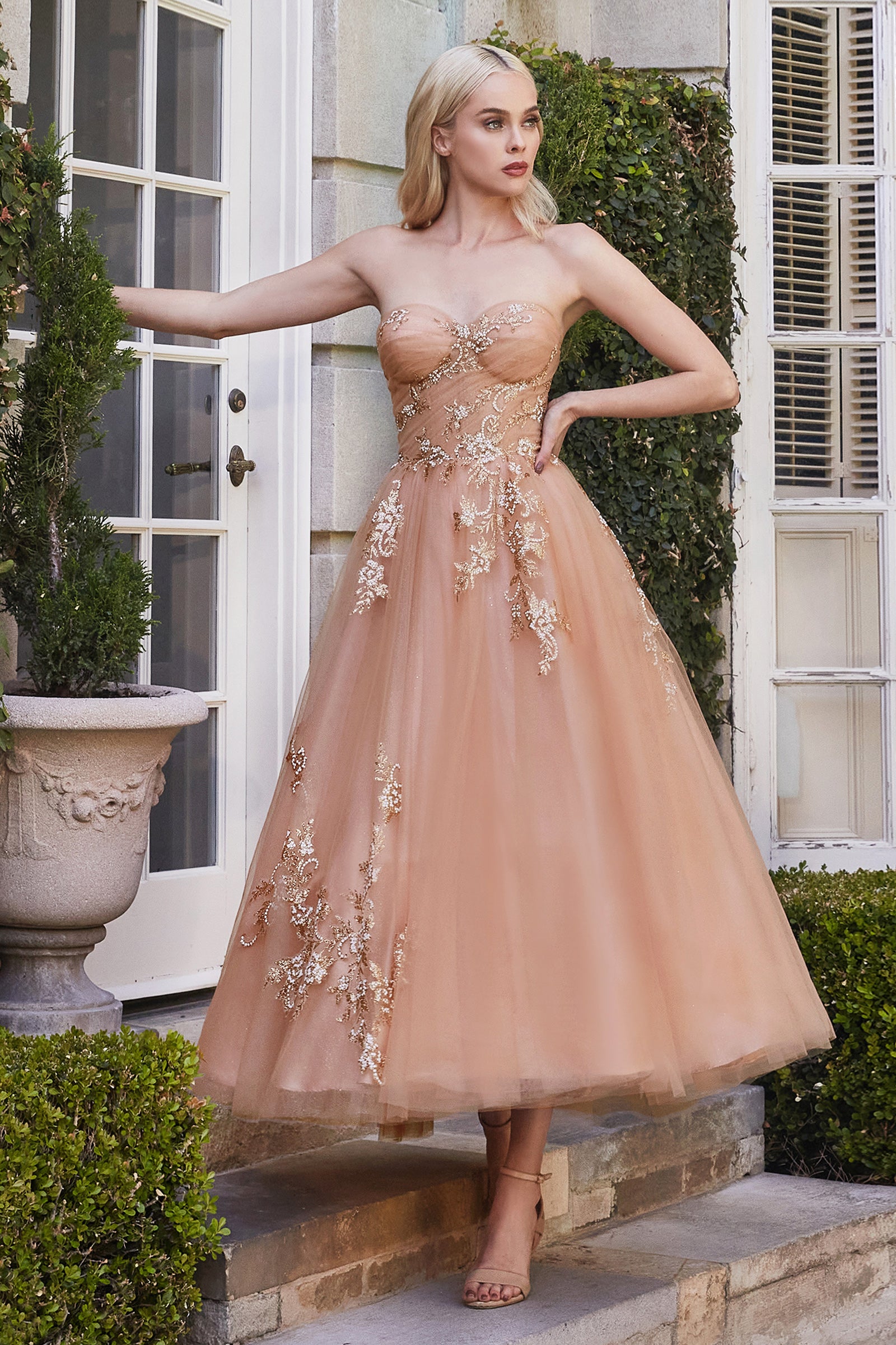 Iv rose gold dress store