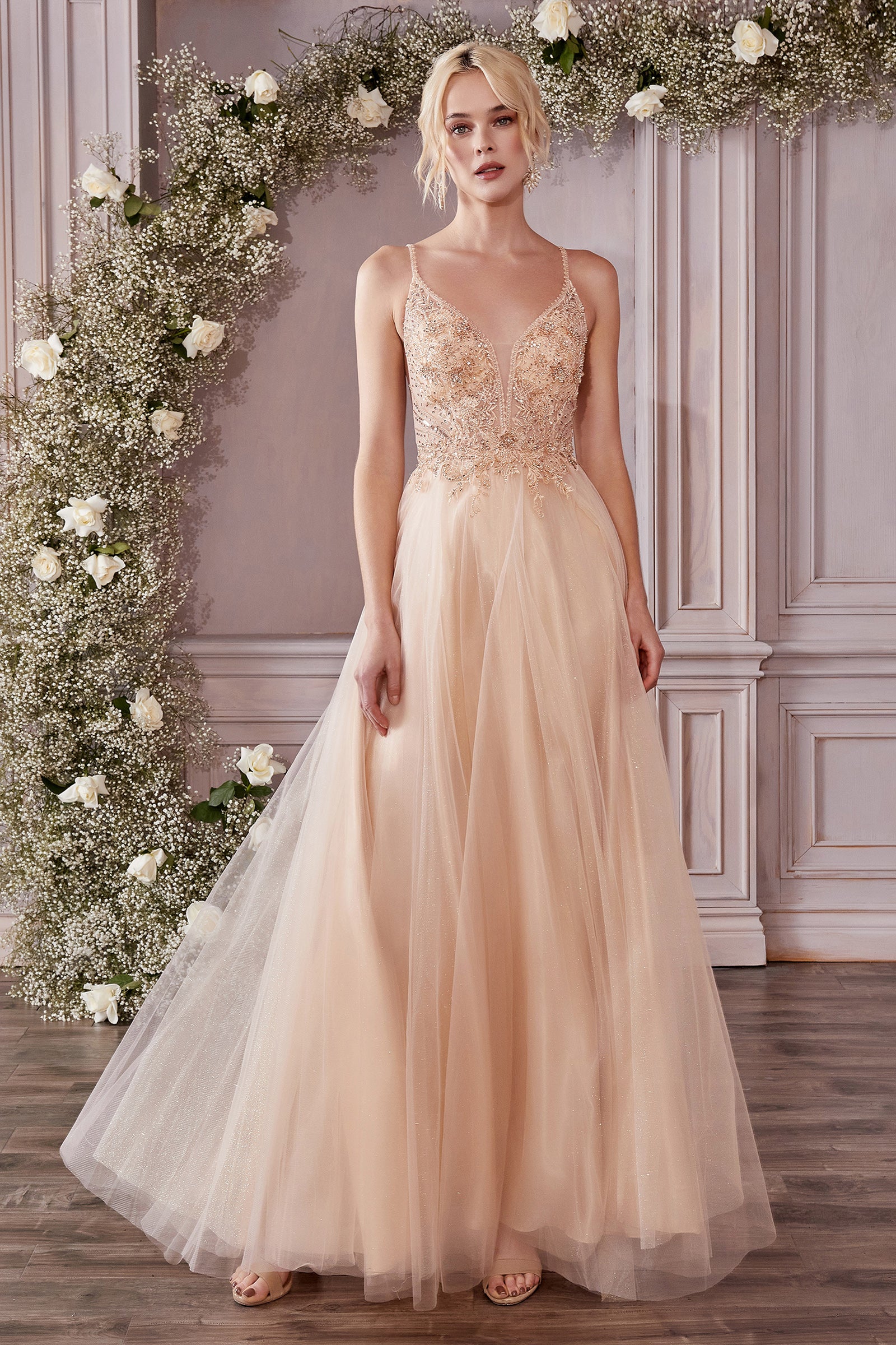 Enchanting Cinderella Divine Lace and Tulle Gown for Unforgettable Occasions main image 1