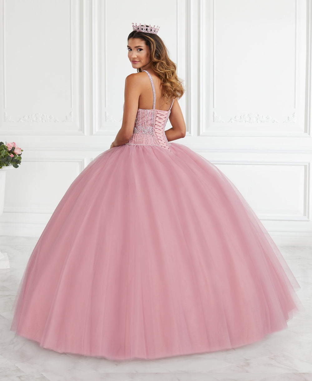 Beaded Halter Quinceanera Dress by Fiesta Gowns 56391-Quinceanera Dresses-ABC Fashion