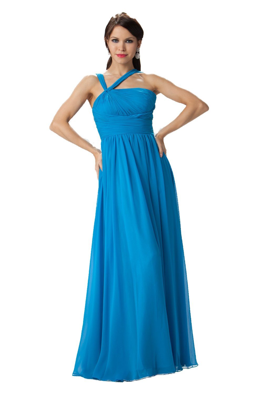 white christmas dresses Off Shoulder Chiffon Maxi Dress – Zoe Sydney main image 1