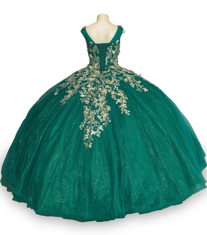 Butterfly Sweetheart Ball Gown by Cinderella Couture 8046J