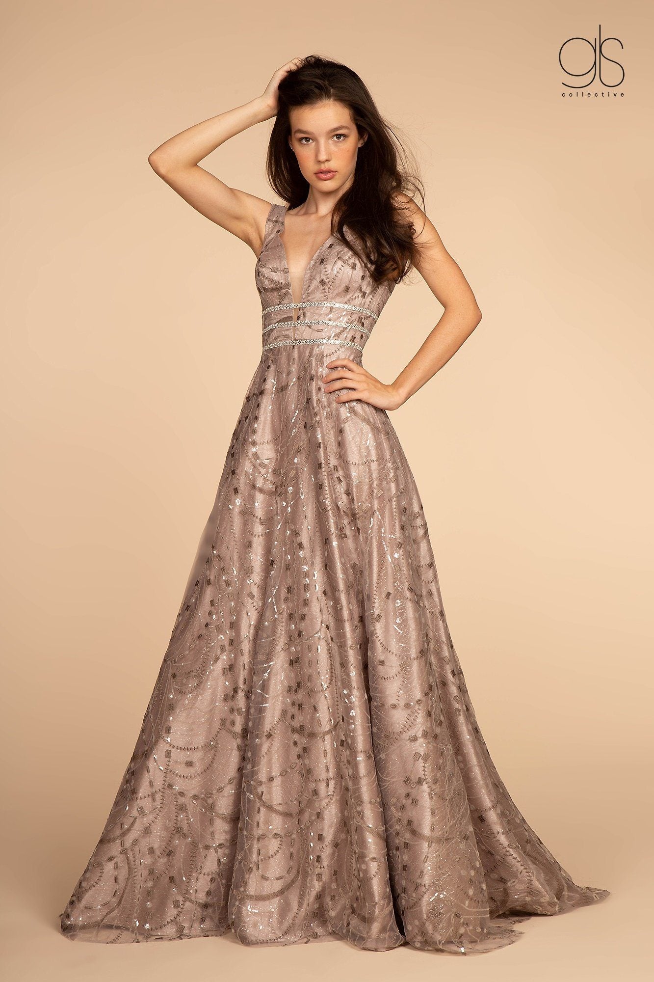 Elizabeth K GL2589 Prom Dress - Mauve