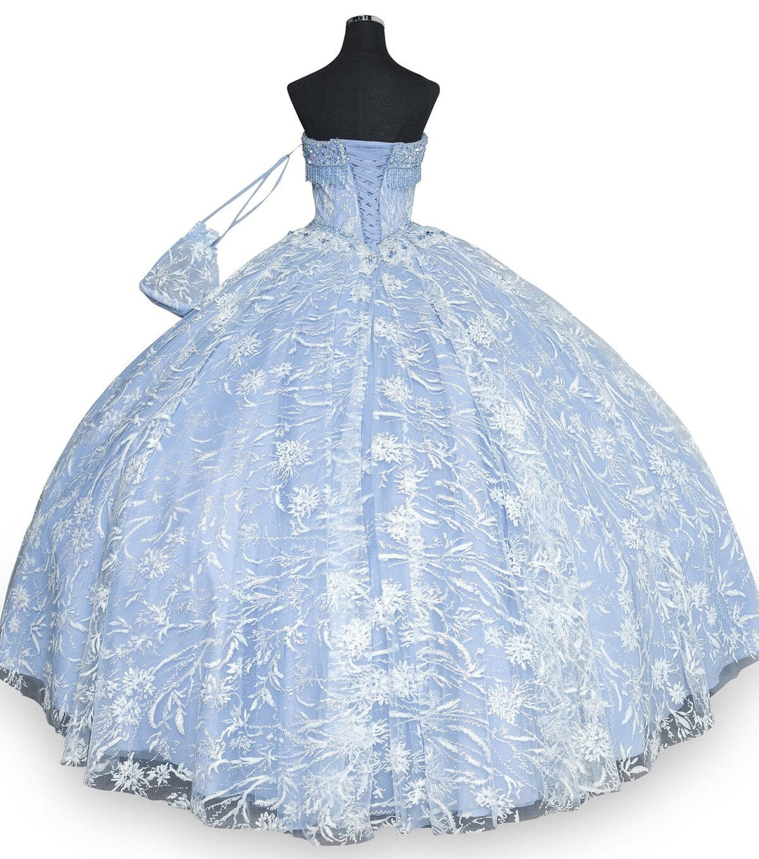 Embellished Strapless Ball Gown by Cinderella Couture 8071J