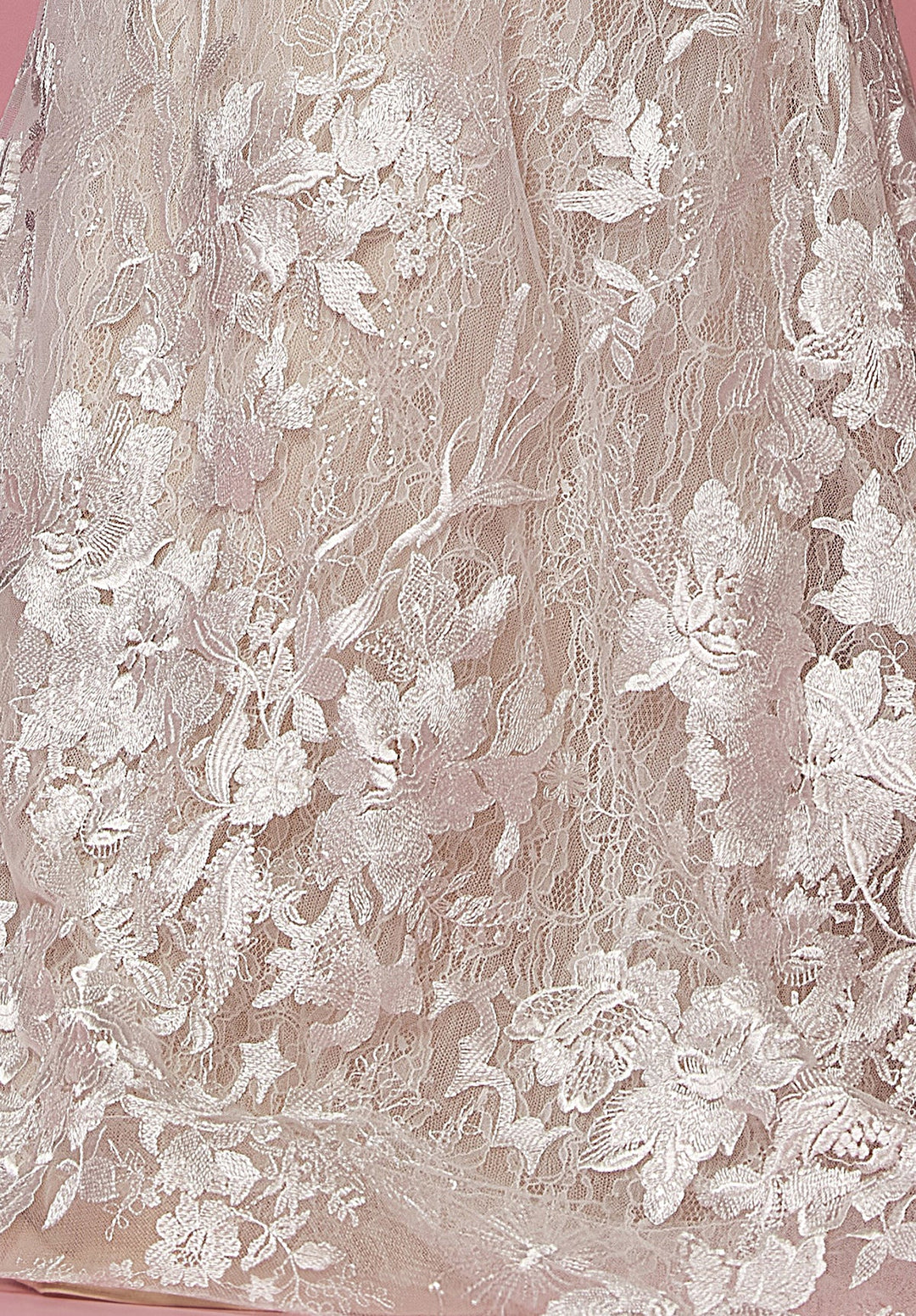 Fitted Applique Wedding Gown by Nox Anabel JW908