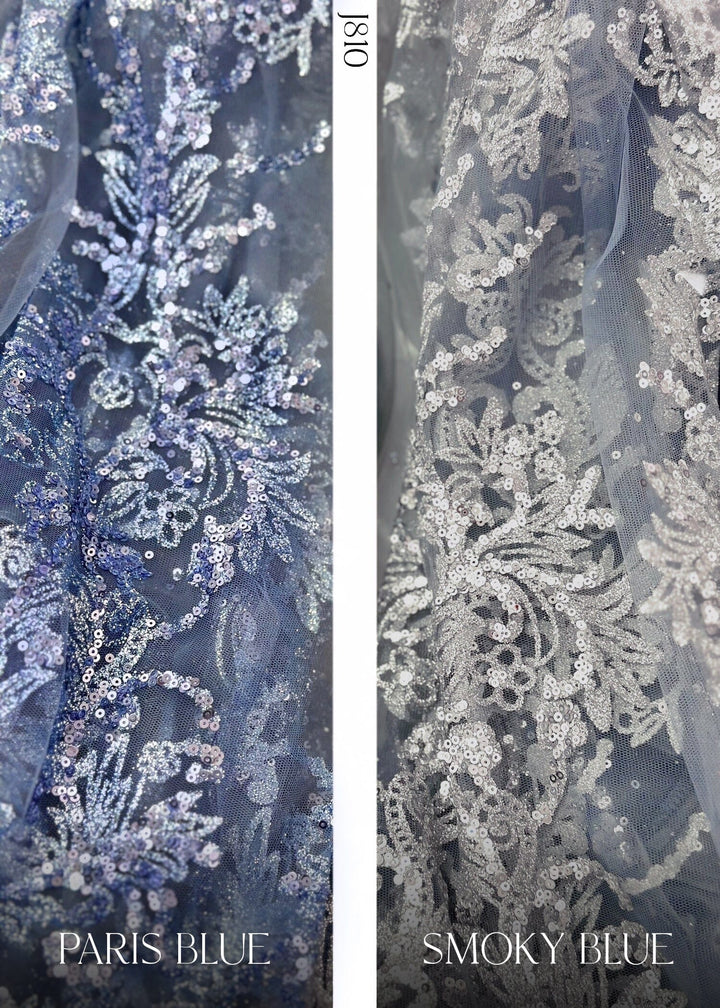 Glitter Print Mermaid Dress by Cinderella Divine J810