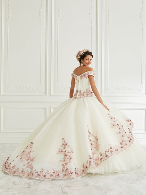High Low Quinceanera Dress by LA Glitter 24092 ABC Fashion