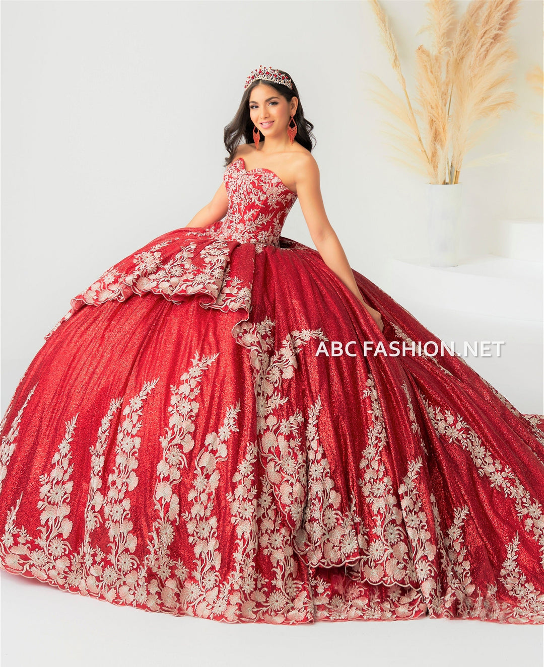 Hooded Cape Quinceanera Dress by House of Wu 26020C