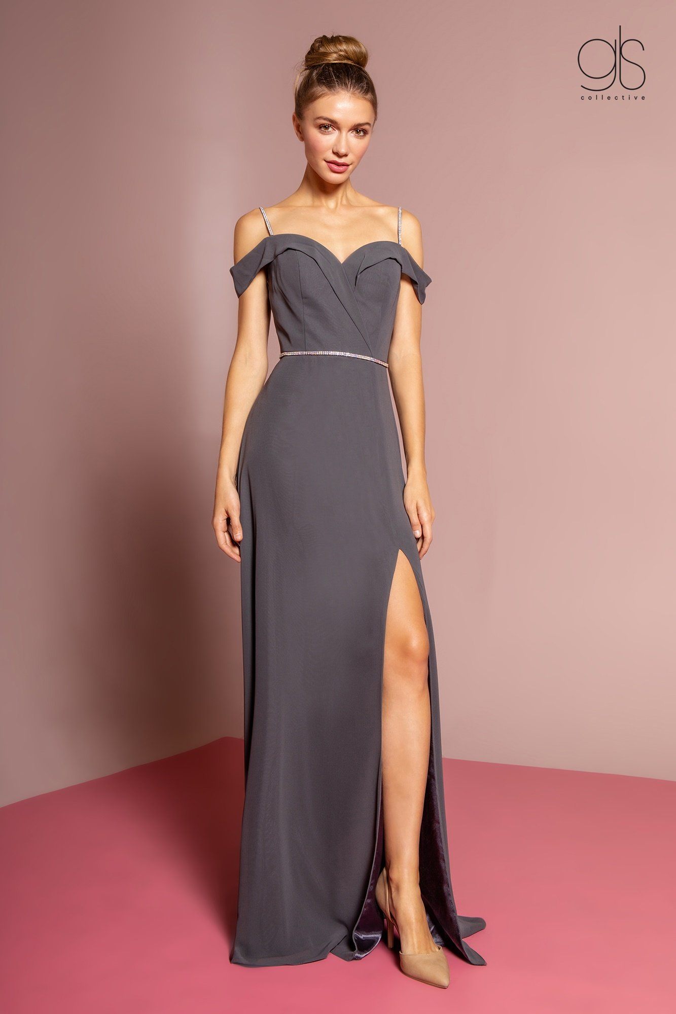 chinese dress ladies Summer Cold Shoulder Dress | Long Kaftan main image 1