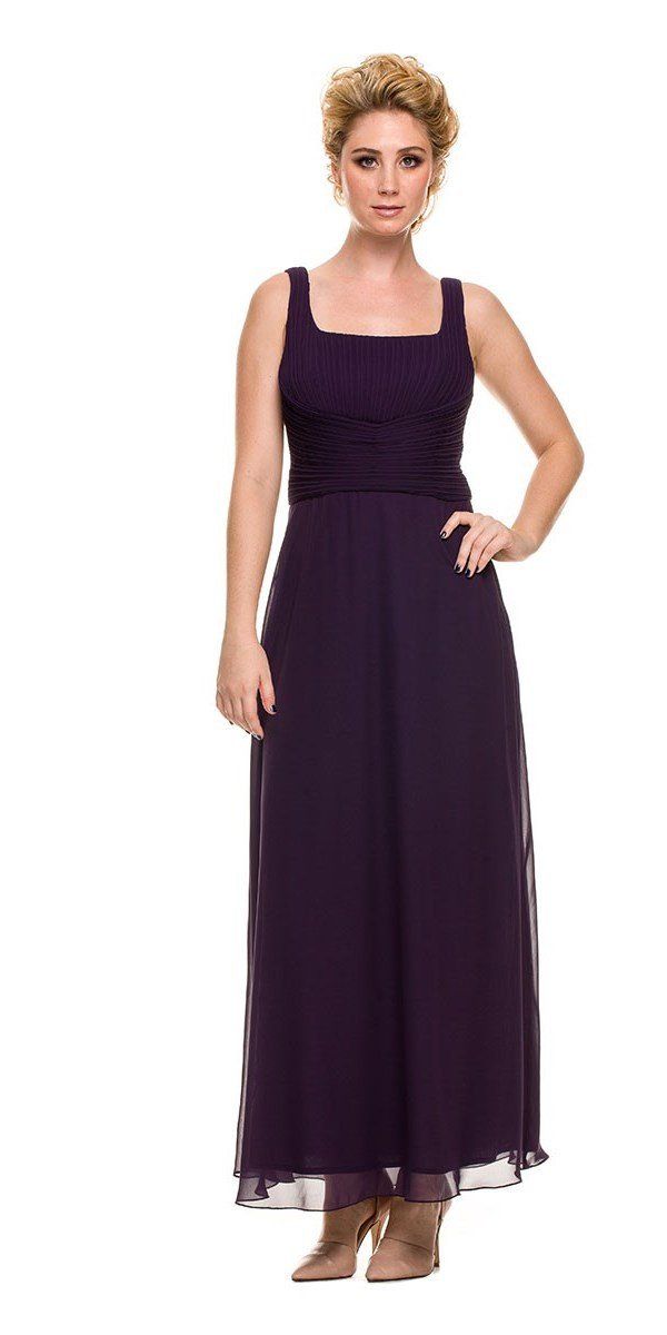 Long Sleeveless Ruched Bodice Dress with Jacket by Nox Anabel 5099-Long Formal Dresses-ABC Fashion