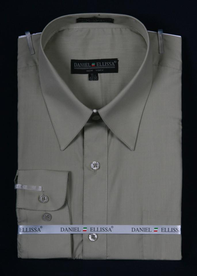 slim fit dress slacks Men's Shirt Long Sleeve Slim Fit Cotton Twill Collar Stay Tone on Tone –  Chevignon US main image 0