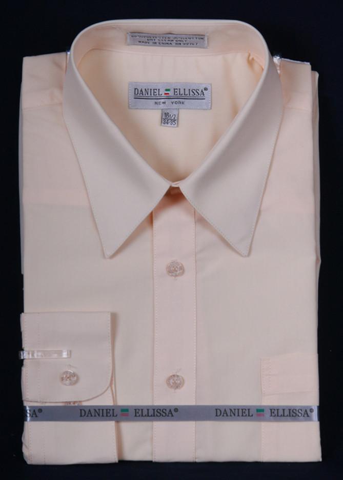 Men's Soft Butter Long Sleeve Dress Shirt 15.5 34/35 / Soft Butter Men's Soft Butter Long Sleeve Dress Shirt 15.5 34/35 / Soft Butter