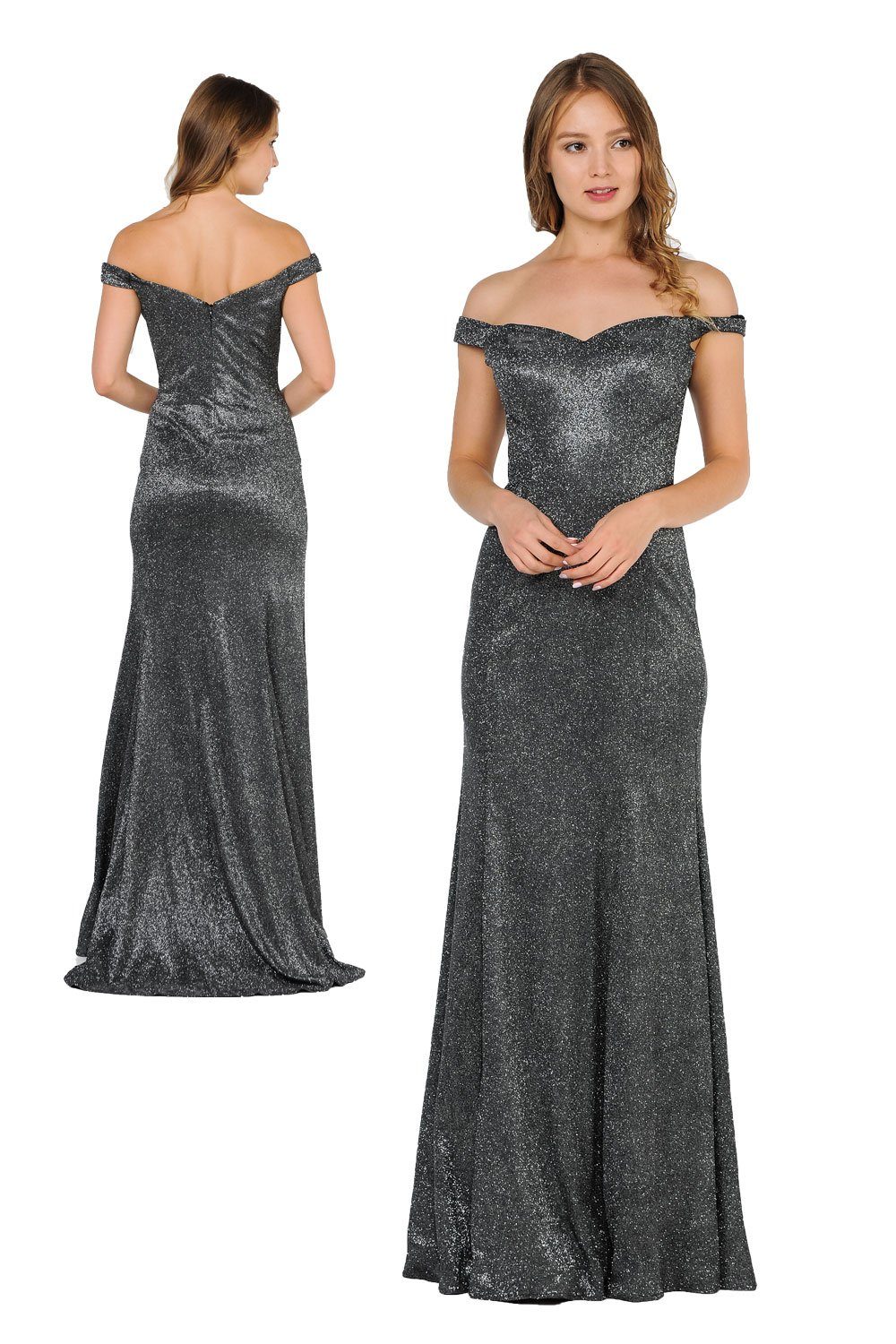 Designer FDSPO8482 Guest To Wedding Dresses, Black/Silver