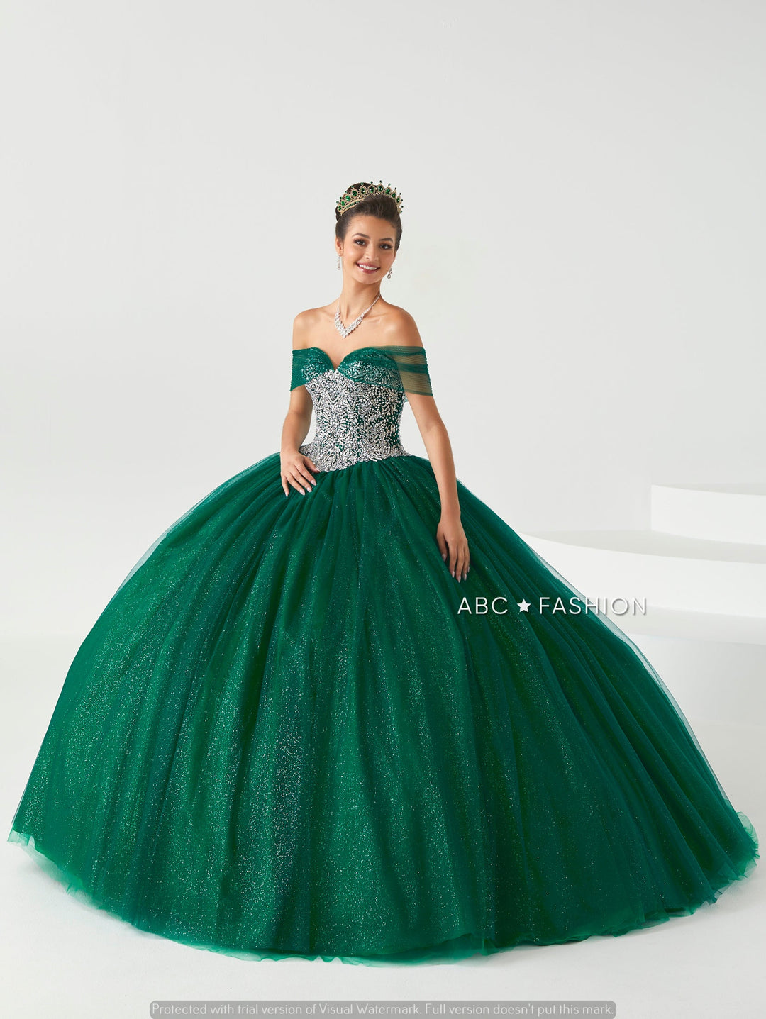 Off Shoulder Quinceanera Dress by Fiesta Gowns 56431