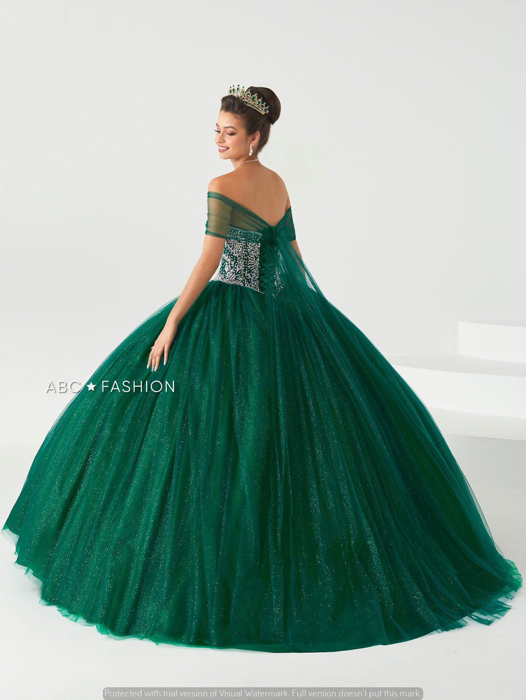 Off Shoulder Quinceanera Dress by Fiesta Gowns 56431