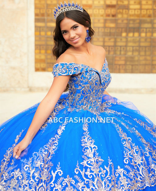 Off Shoulder Quinceanera Dress by House of Wu 26023