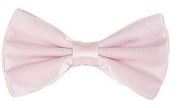 Pink Bow Ties with Matching Pocket Squares-Men's Bow Ties-ABC Fashion