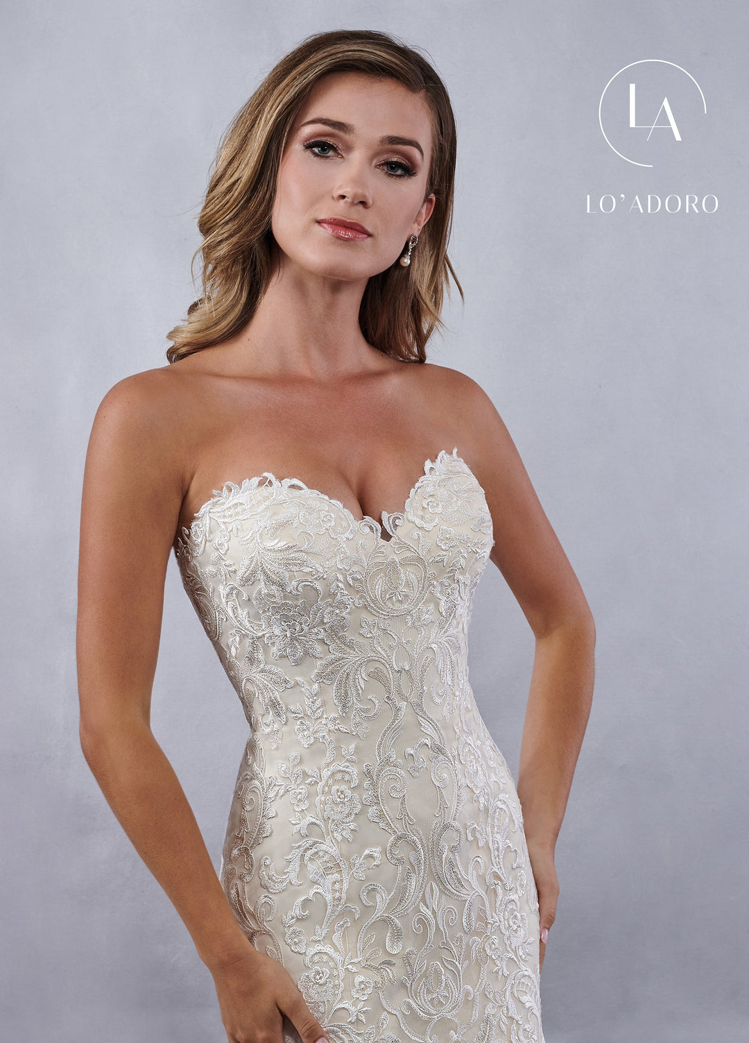 Ruffled Mermaid Bridal Gown by Mary's Bridal M712