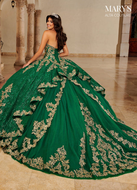 Sequin Lace Quinceanera Dress by Alta Couture MQ3077 ABC Fashion