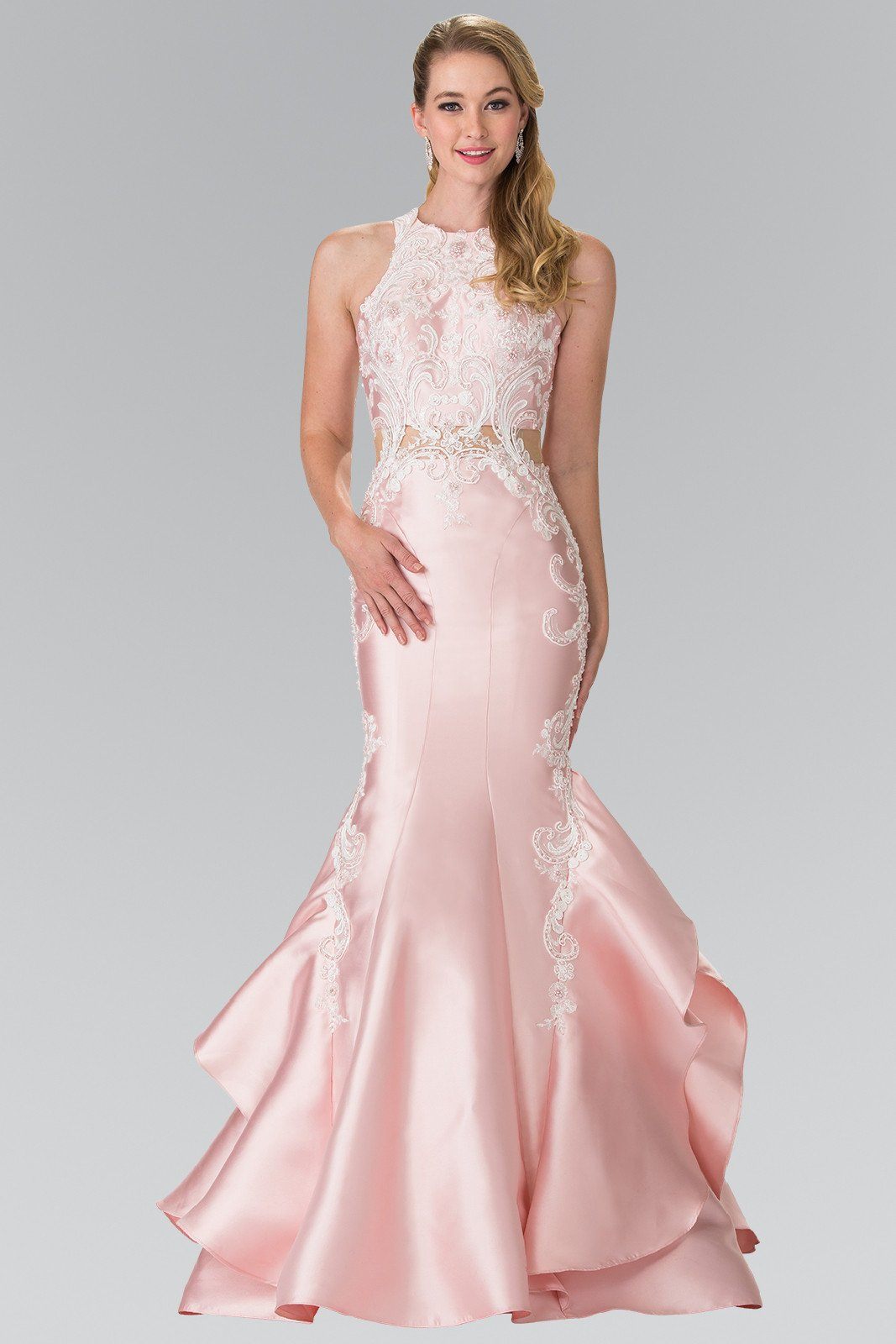 Elizabeth K GL2356 Prom Dress - Blush | NewYorkDress Elizabeth K GL2356 Prom Dress - Blush | NewYorkDress