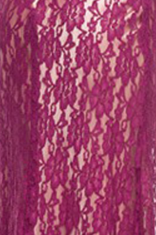 Strapless Lace Mermaid Gown by Juliet 561