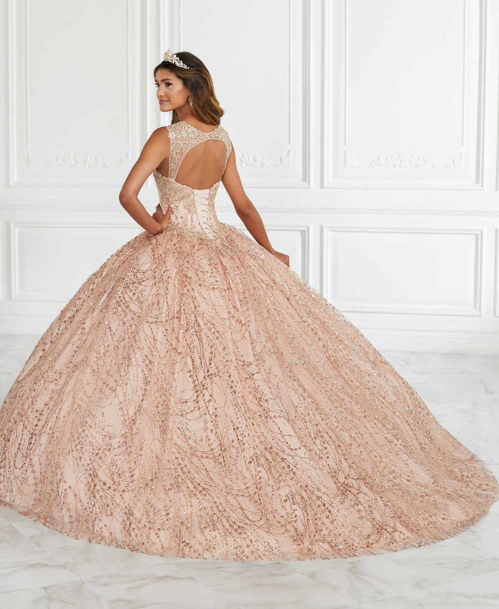 Sweetheart Glitter Quinceanera Dress by Fiesta Gowns 56387-Quinceanera Dresses-ABC Fashion