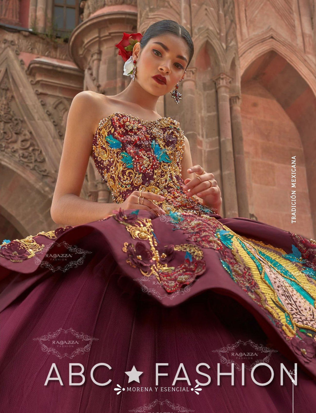 Virgen De Guadalupe Quinceanera Dress by Ragazza Fashion M18-118-Quinceanera Dresses-ABC Fashion