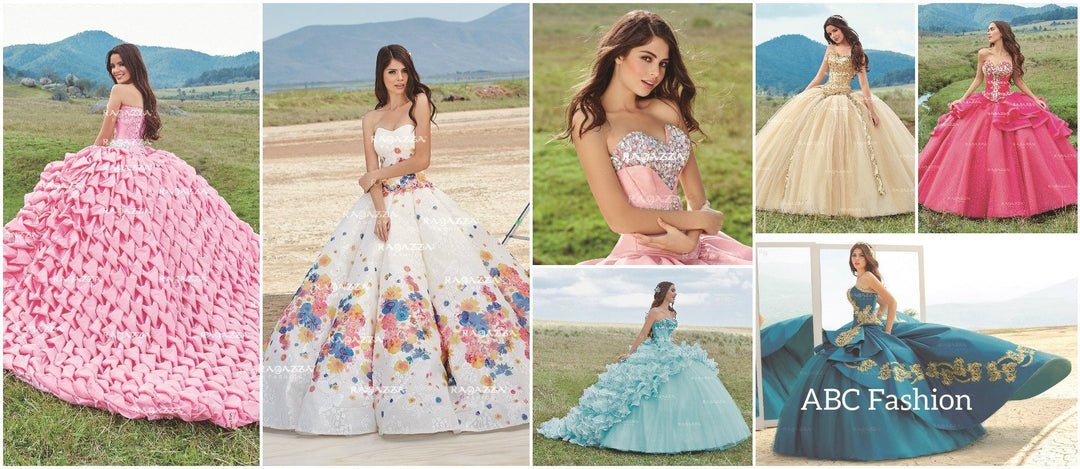 Ragazza Fashion Quinceanera Dresses Aura Collection 2017