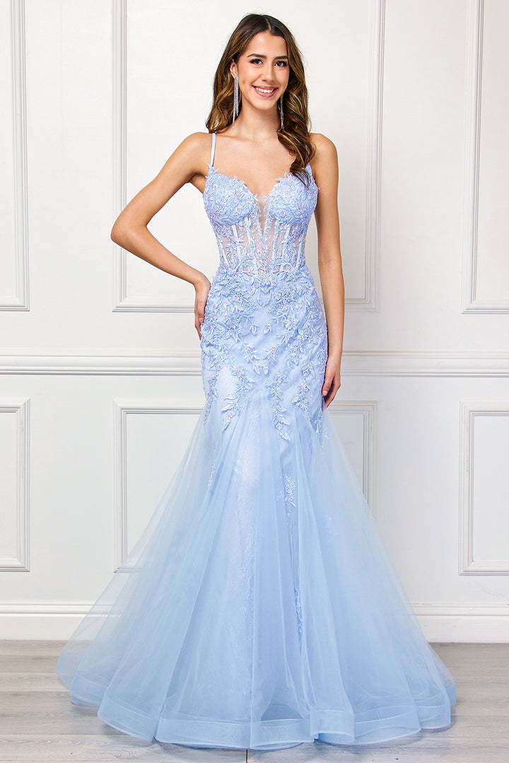 Sleeveless Mermaid Dress by Amelia Couture 2120