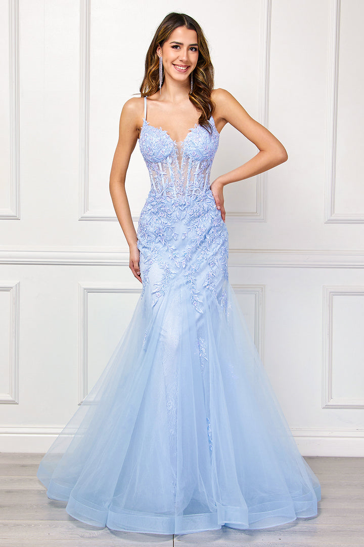 Sleeveless Mermaid Dress by Amelia Couture 2120