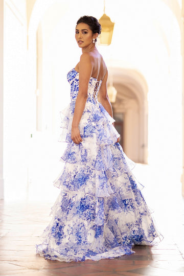 Elegant Lace Women's Prom Dress Fashion Outfit Dress