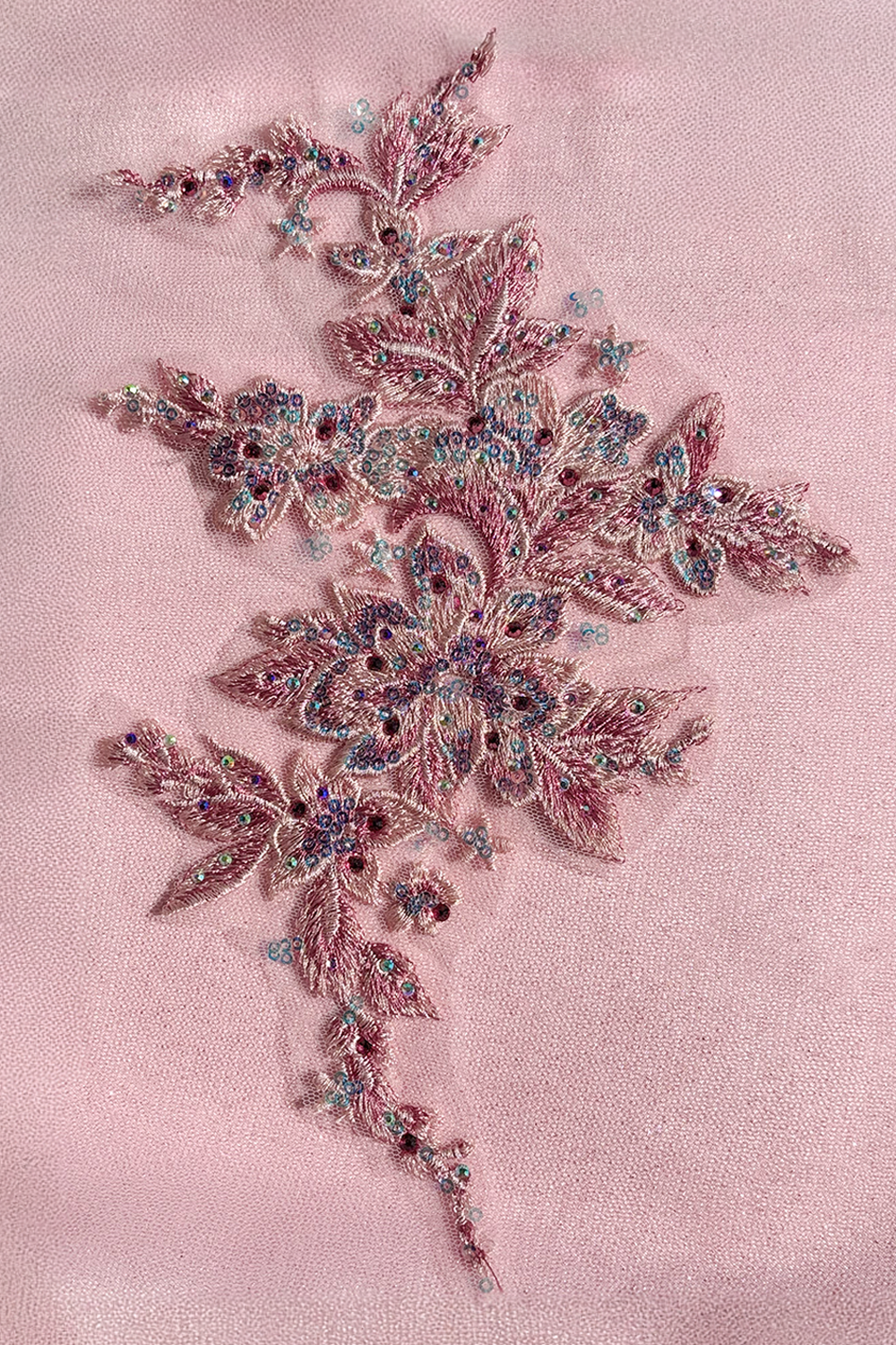 Applique V-Neck A-line Gown by Amelia Couture SU088